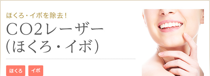 ほくろ・イボを除去！ CO2レーザー（ほくろ・イボ） ほくろ イボ